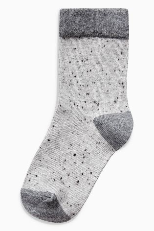 Monochrome Socks Five Pack (Younger Boys)